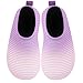 JIASUQI Kid's Boys Girls Slip on Casual Water Shoes for Beach Park Black Blue US 12.5-13 M Little Kid