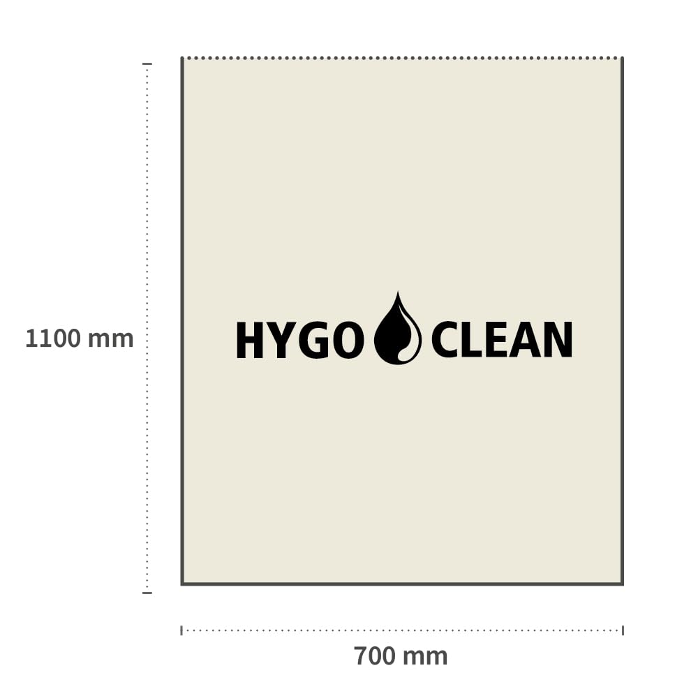 100 Stück, Müllsäcke Premium Hygoclean, FRANZ MENSCH, 120 l, LDPE | 70 my, 110 x 70 cm, auf Rolle, transparent, Müllbeutel, Mülltüten, reißfest, Abfallsack für Gewerbe