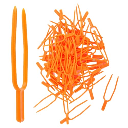 Clips Para Enraizar Bayas - Paquete De 50 Horquillas Para Excavar | Soporte De 65 Mm Para Plantas Trepadoras De Jardín, Fijación De Tallos Para El Entrenamiento Y Trasplante De Fresas En Parterres Ext