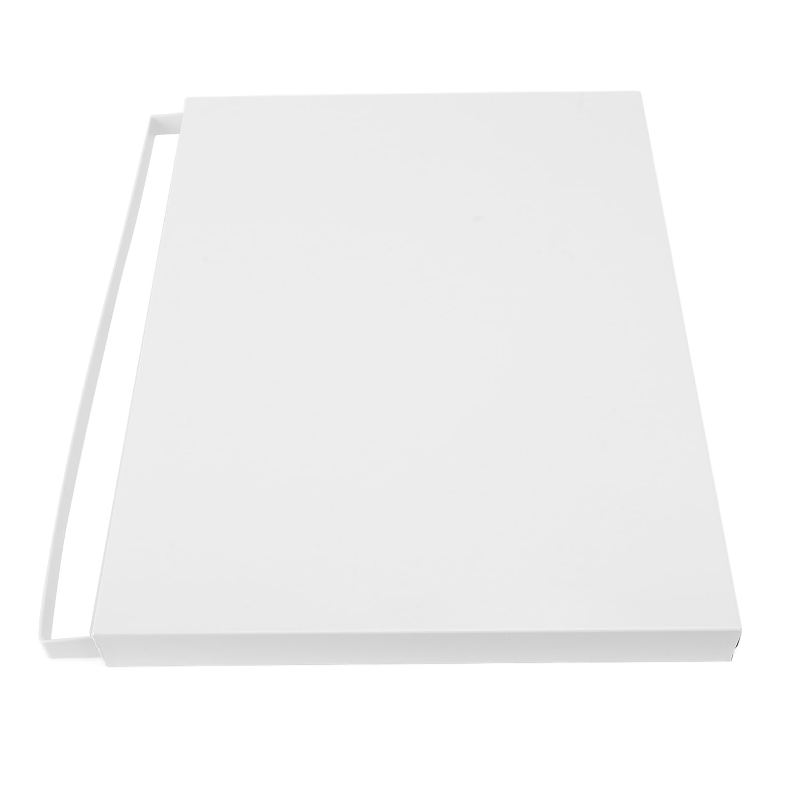 Vassoio scorrevole per elettrodomestici da Slider per riporre piano di lavoro, Ripiano estraibile per forno a microonde, Vassoio scorrevole per macchina da caffè (WHITE)