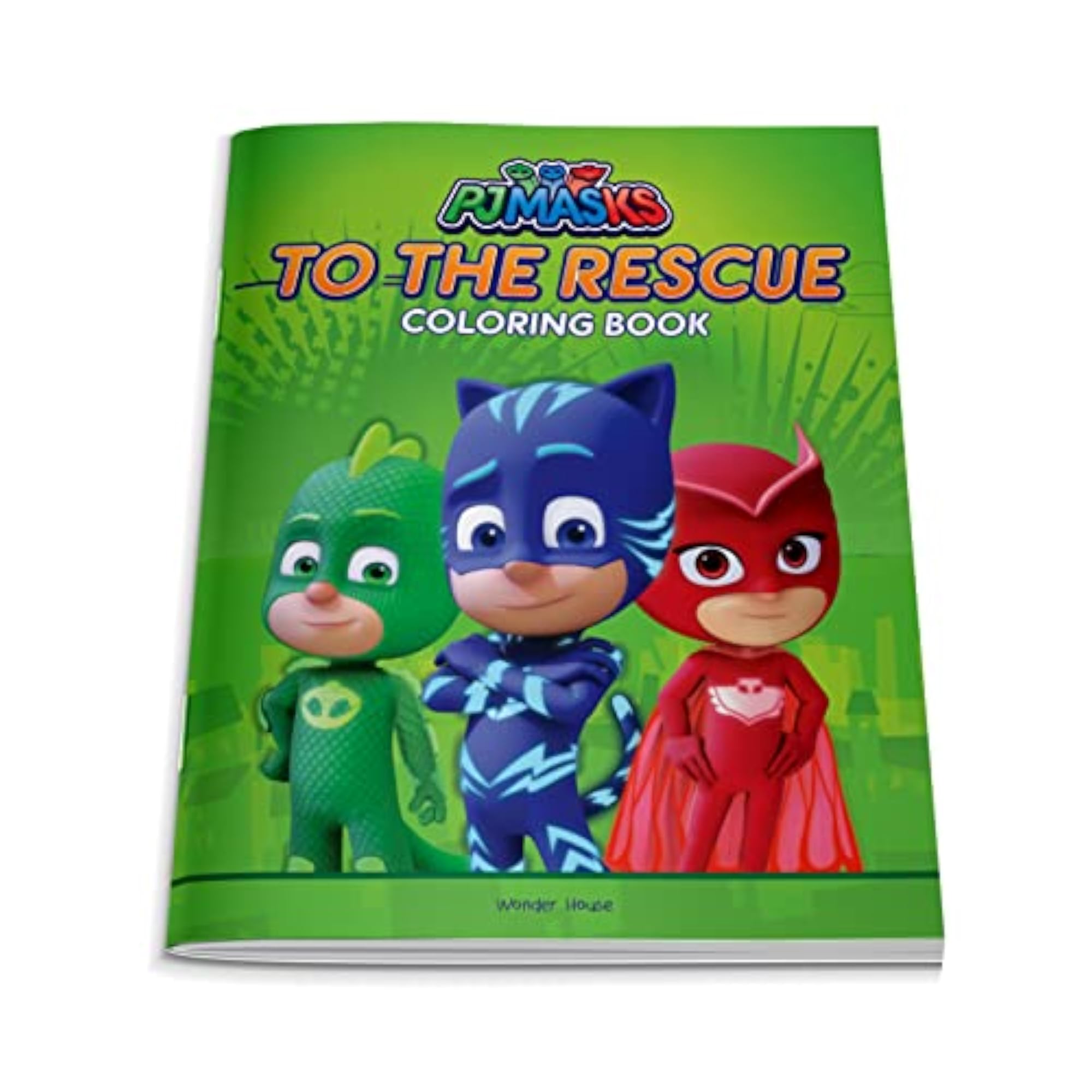 PJ Masks To The Rescue Coloring Book for Kids