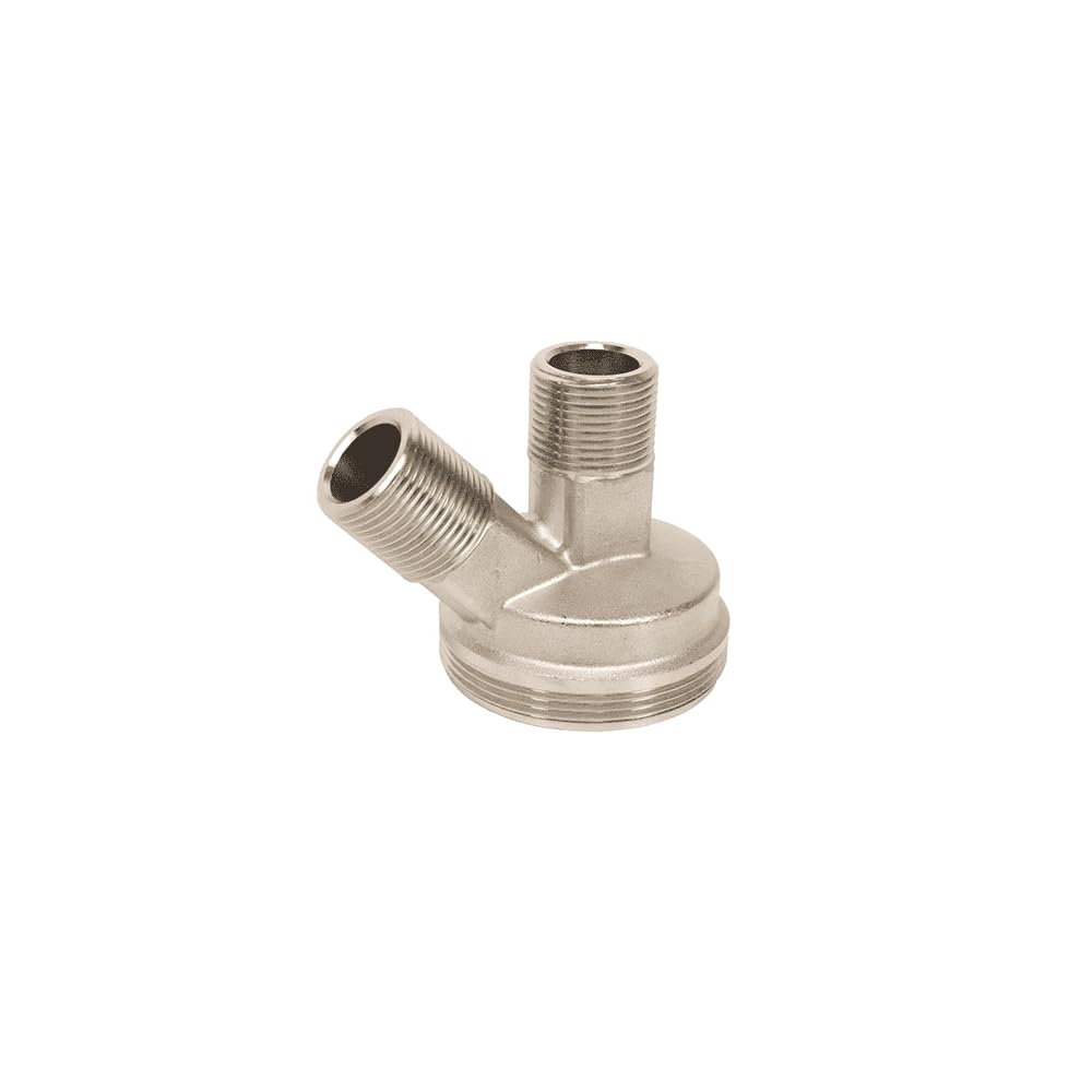 Trappex Power Flush Adaptor Brass fits 22mm Genesis Filters & Powerflush Units TRAPFLUSH - Compatable with Fernox, Spirotech, Viessman etc