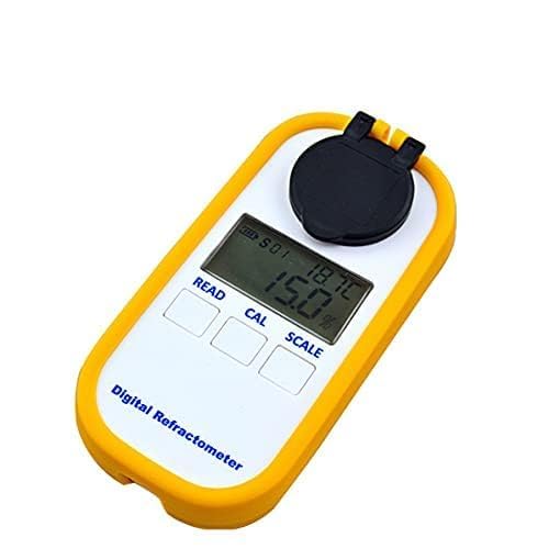 Ethylene Glycol Refractometer Portable Multi-Purpose Refractometer with Range Glass Water -60-0℃ Ethylene Glycol -50-0℃ for Measuring Ethylene Glycol Car Antifreeze Freezing Point