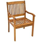 DEGAMO Gartensessel Gartenstuhl Maracana, Akazienholz geölt