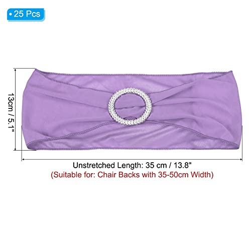 PATIKIL 13" x 5" Stretch Chair Sashes Bows - Image 2