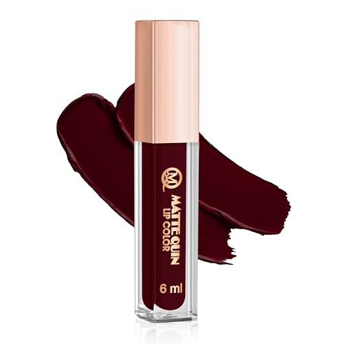 Image of Matte Quin Lip Color| Matte Texture|Long Wear |Smudge Proof |Waterproof-6ml (MQ Flat-217)