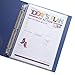 YoeeJob 11 Holes Semi Poly Envelope Pocket Insert Pages for Binders with Hook and Loop Closure Clear,Letter Size 15 Packs.