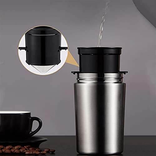 Machine à café portable électrique USB, espresso auto en acier inox - 7