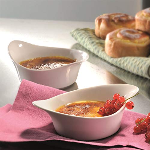 Gefu Crème brûlée Shell Teglia da forno, Set di