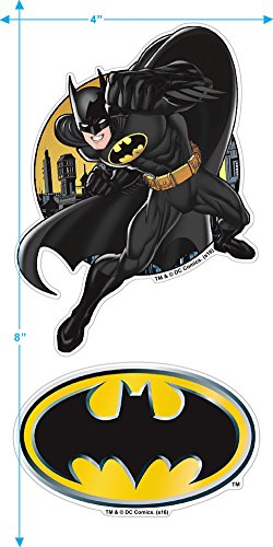 Juvenile Batman Classic Logo T Shirt & Stickers (5/6) Black #TOP2