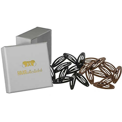 20 fermagli per capelli, FERMAGLI PER CAPELLI NERO...