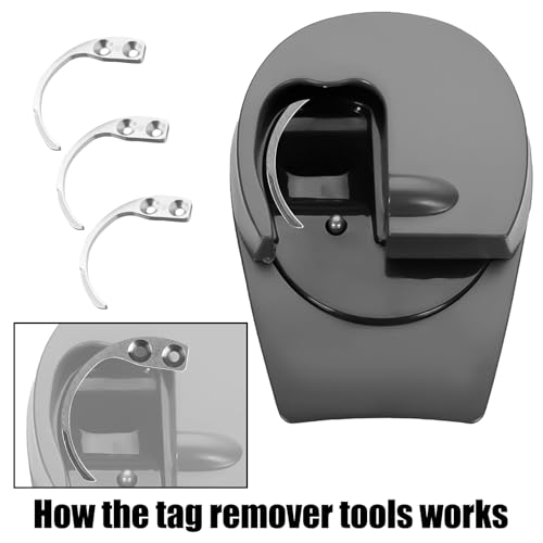 Miniatura 3 de Muu 3 Piezas Quita Alarmas Ropa,Security Tag Remover,Iman Quita Alarmas Ropa,Quita Alarmas Ropa Magnetico,Separador De Etiquetas De Seguridad,Gancho Para Quitar Alarmas