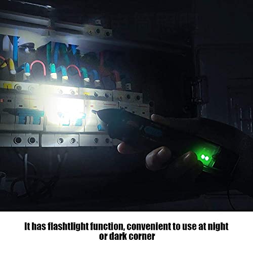 Image of Voltage Tester Pen Intelligent Mode Test Pen Non Voltage Tester with LED Flashlight Buzzer Alarm
