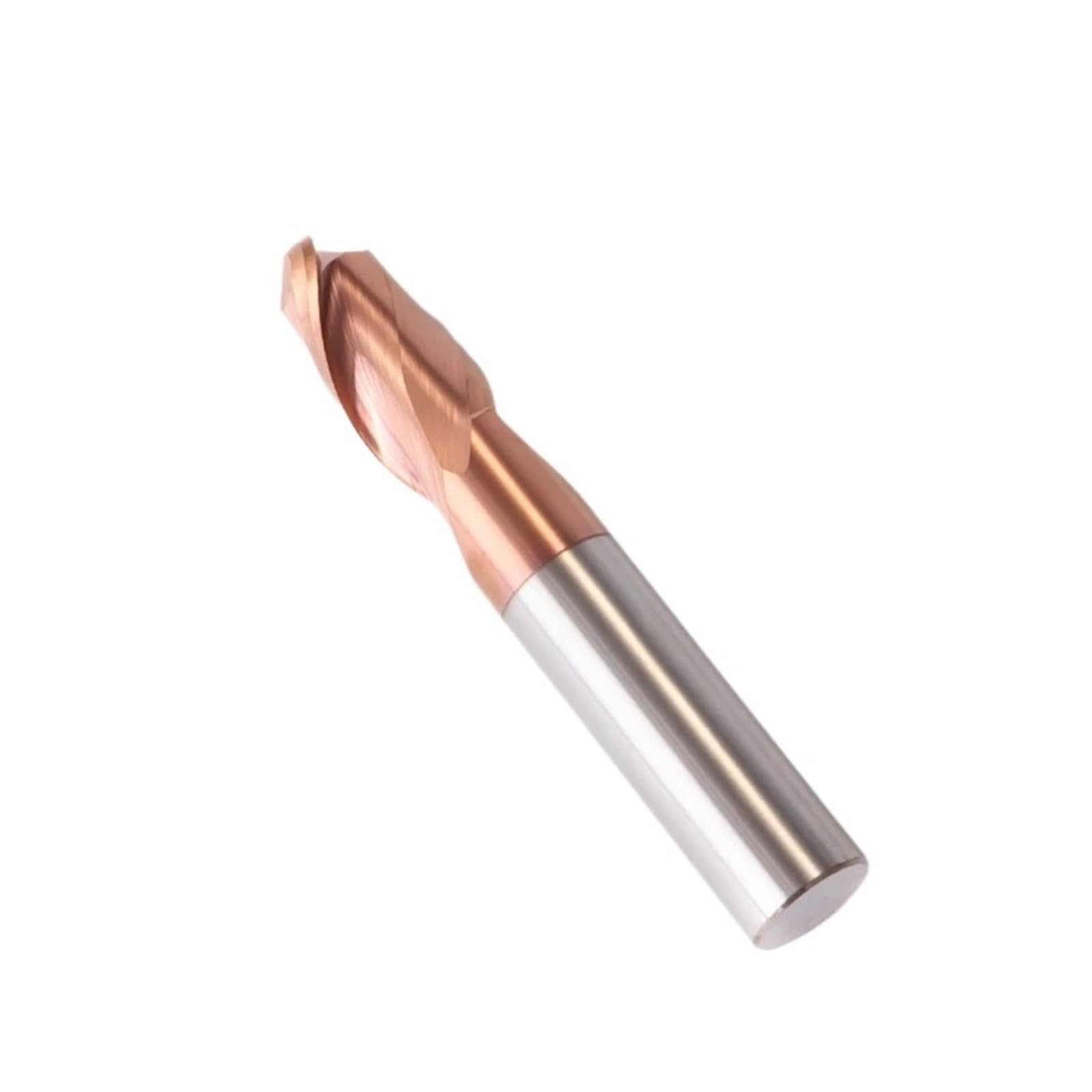 Fresa de punta bola HRC55 fresas de metal carburo tungsteno para herramientas CNC R1.5