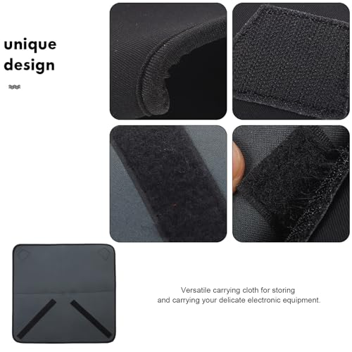 Funda para lente DSLR de neopreno protector negro bolsa ligera suave 3