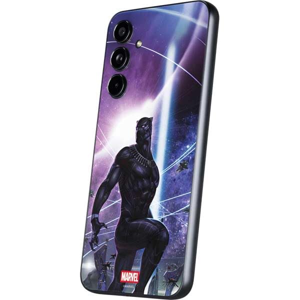 Skinit Decal Phone Skin Compatible with Galaxy A54 5G - Officially Licensed Marvel Black Panther Intergalactic Empire of Wakanda Design
