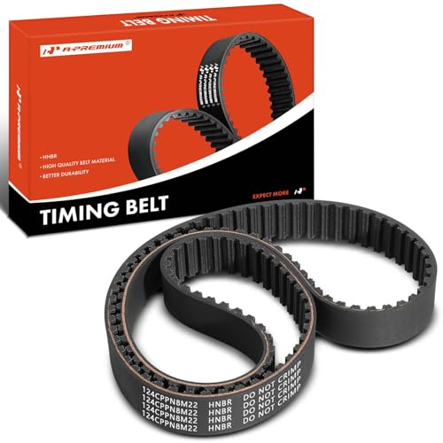 A-Premium Engine Timing Belt Compatible with Jeep Renegade 2015-2018 & Dodge Dart 2013-2016 & Fiat 500 2012-2018, 500L 2014-2018, 124 Spider 2017-2018 2020, 1.4L - Replace# 4892694AB by A-premium - Used condition - CA$7.14