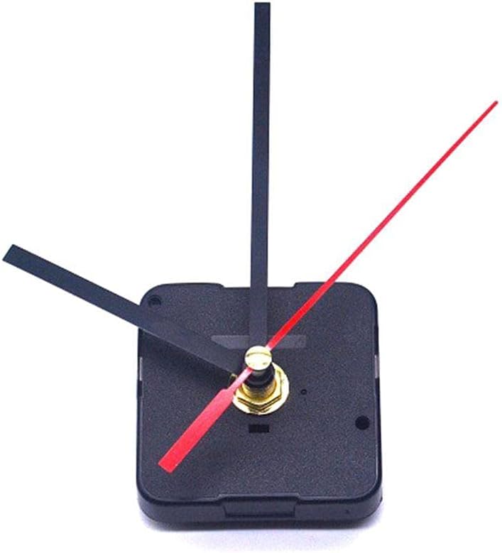 RyanliRyanli 1PC Quartz Clock Movement kit, Clock Mechanism Custom Clock Battery Operated, Cross Stitch Watch Accessories with Pointer for Clock Repair DIY Replacement, Custom Clock