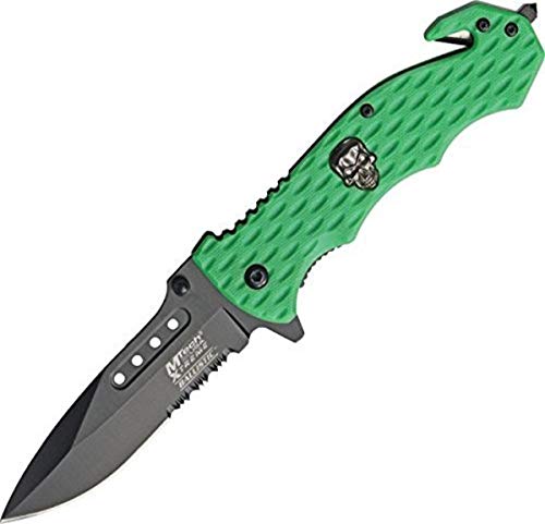 MTECH USA XTREME MX-A803GNS Spring Assisted Knife, 4.75-Inch - MTECH USA XTREME