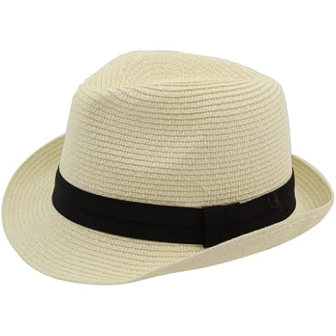 Sombrero de Paja Fedora Borsarino Unisex Cover