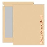 20Pcs A4 Envelopes Self-Seal iSOUL 324mm x 229mm A4 C4 Manilla Hard Board Backed Envelopes Do Not Bend Envelope