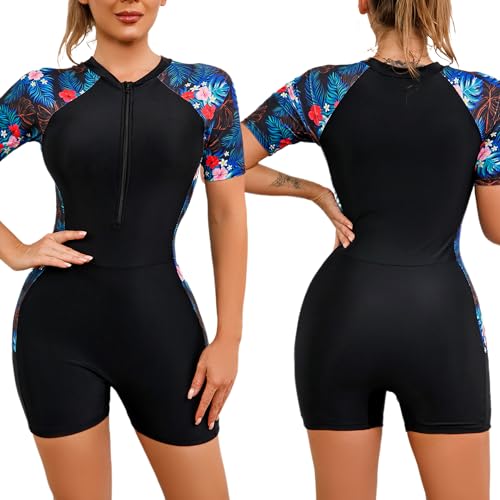 Consejos y comparativas para Comprar Baño completo precio - los más vendidos. 33 Lukovee Trajes de Baño Deportivo para Mujer, Traje de Baño Manga Larga de Protección Solar, Baño Natacion de una Pieza para Guardarlas para Surf Playa Piscina