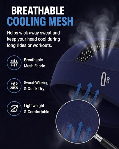 Image of Chicingyou 2 Pack Cooling Skull Cap with Glasses Hole