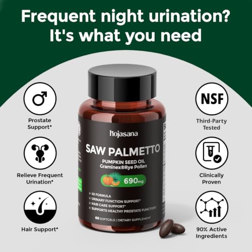 HojaSana Saw Palmetto Prostate Supplement