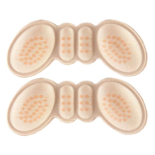Yidueace Almohadilla de talón para zapatos | Almohadilla de talón para zapatos de mujer | 1 par de plantillas cómodas resistentes a la abrasión con soporte para el pie | para caminar, desplazamientos