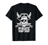 Pirate Pop Pop Captain Funny Pirate Shirts