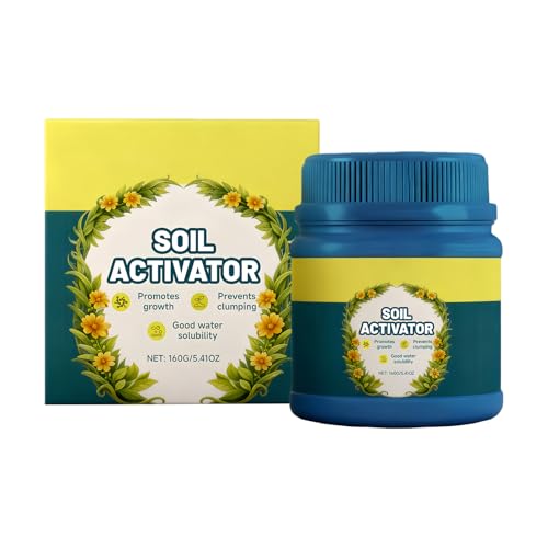 Activateur De Sol À L'Usage Des - 160g Activateur de Sol et Nutriments pour Jardin | Fertilisant Pour L'Intérieur,Pour Jardin, Pelouse, Serre, Balcon, Potagères et Florales