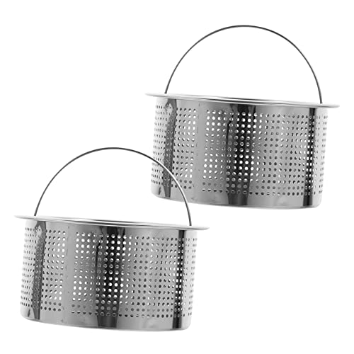 Coladores de acero inoxidable para fregadero x8 miniatura 5