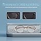 Ultraschallreinigungsgerät Brille, Ultraschallreiniger 350ml 46KHz, Ultraschallgerät Ultrasonic Cleaner für Brillen Schmuck Uhren Zahnschiene Zahnprothesen Kontaktlinsen Glasses Jewelry Aligner