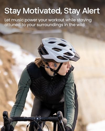 Image of SHOKZ Openswim Pro Bone Conduction Sports Headphones,Ip68 Waterproof Open Ear Wireless Earphones With Bluetooth 5.4, 32Gb Of Mp3 Storage, Noise Canceling Mics, 9H Playtime For Running, Swimming-Grey