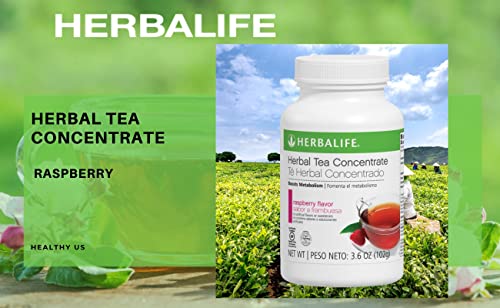 Raspberry Herbal Tea Concentrate By Herbalife: Gluten-Free, Kosher Certified, And No Artificial Flavors Or Sweeteners - 3.6 Oz. (102G) #TOP3