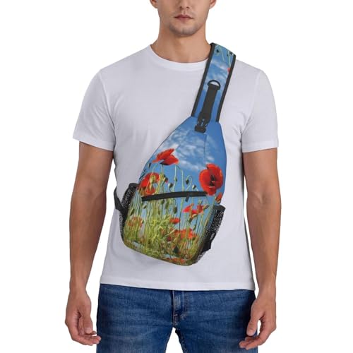 Bolso de Pecho Cruzado Deportivo Negro miniatura 7