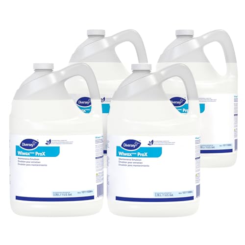 Diversey 101110064 Wiwax ProX Floor Cleaning & Maintenance Emulsion Liquid,