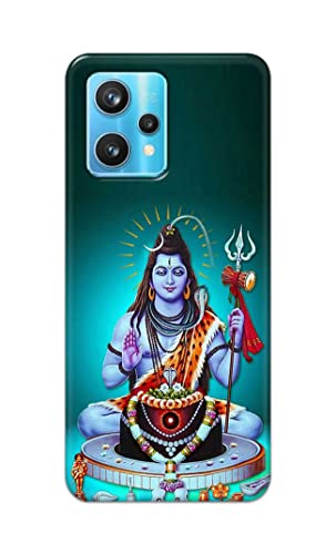 Image of Printed Hard Back Cover Case for Realme 9 Pro Plus 5G | Realme 9 Pro+ 5G Back Cover (Lord Shiva) -1803