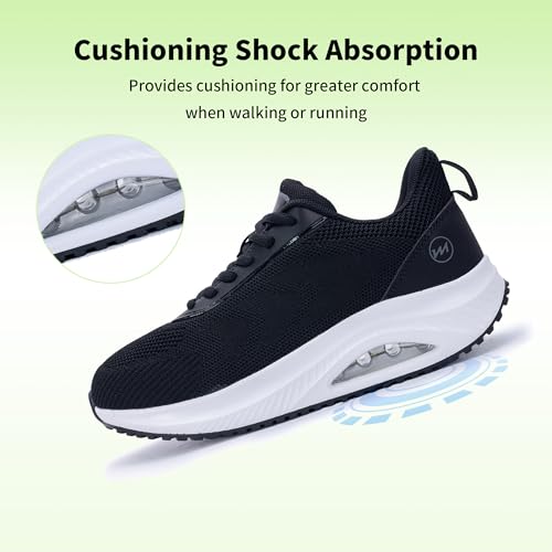 Image of RomenSi Womens Arch Support Walking Shoes Orthotic Fashion Sneakers Tennis Shoes for Plantar Fasciitis Pain Relief US 5.5-11