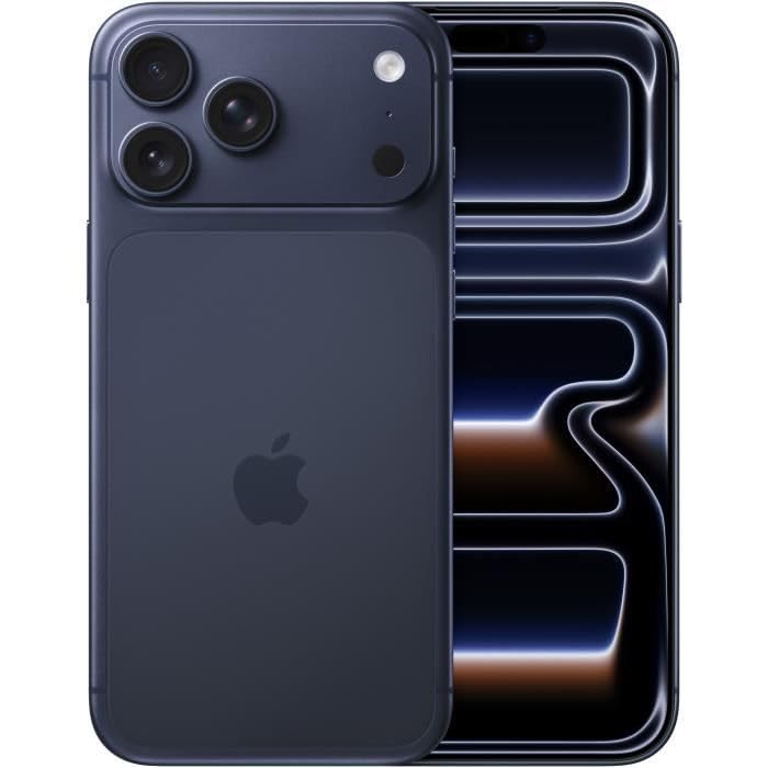 Apple iPhone 17 Pro Max 256 GB: ekran 6,9 cala, chip A19 Pro, czas nagrywania na iPhonie, system kamer Pro Fusion, przednia kamera Center Stage; Intensywny niebieski