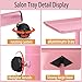 Salon Tray, Salon Rolling Tray on Wheels, Salon Color Tray, Hair Stylist Tray, Metal Salon Tray Height Adjustable Used As Tattoo Tray and Dental Tray