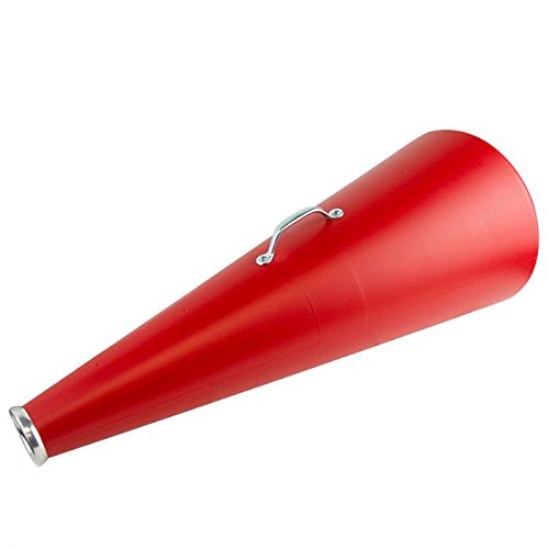 Rise Aquatics 32\" Plastic Megaphone, Red