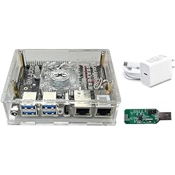 youyeetoo VisionFive2 v1.3B RISC-V - Ordenador monoplaco, Quad Core, 4 GB con dongle WiFi, StarFive JH7110 con GPU 3D, puerto Ethernet dual con 2 x 1 Gbit, para IOT/AI (Kit 6)