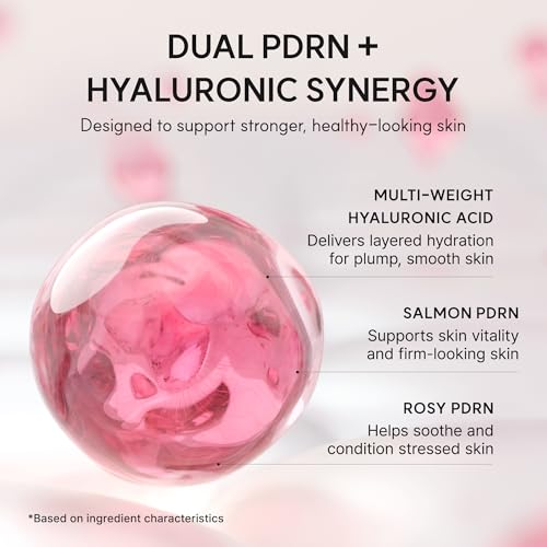 Image of Arencia PDRN Booster Shot Serum, Rosy-PDRN & Peptides for Glowy, Healthy Skin, 30ml /1.01 fl oz