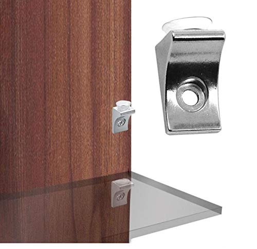 Awen 20 Pcs Adjustable Glass Shelf Glass Clip Shelf Suction Cup Fixing Bracket Bracket #TOP3