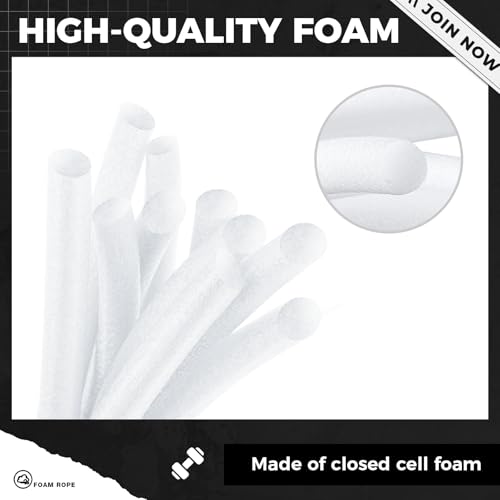Image of MotiMind Foam Backer Rod for Gaps Joints,1 /2 Inch x 25 Ft,White,1 Roll | Caulk Saver Concrete Crack Filler, Weather Stripping Seal, Door Window Insulation, Backing Rod Expansion Joints