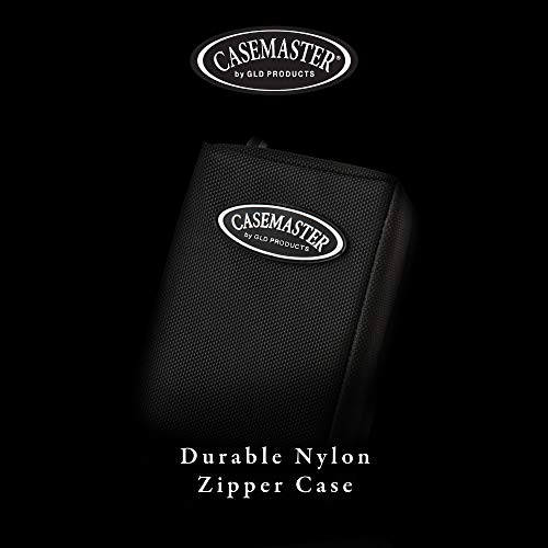 Casemaster Classic Nylon Dart Carrying Case For Steel And Soft Tip Darts, Holds 6 Darts Numerous Other Accessories Via Generous Storage Pockets, Tubes And Boxes #TOP5