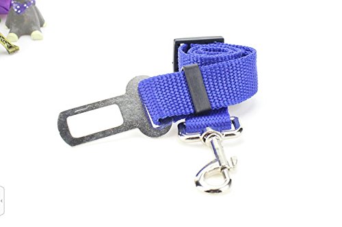 Preisvergleich Produktbild Strapazierfähiger, verstellbarer Sicherheitsgurt für Hunde, Katzen (schwarz)