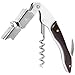 Waiter's Corkscrew, X-Chef All in One Wine Opener Rosewood with Double-hinged Blade Foil Cutter