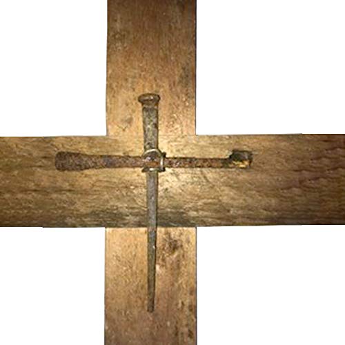Wall Cross Reclaimed Wood With Rustic Nails For Home Or Church. #TOP4
